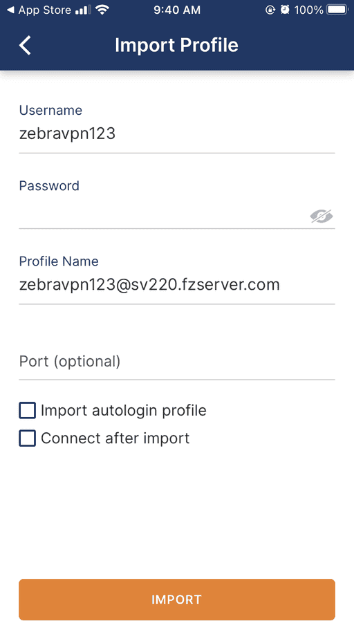 Openvpn profil detayları