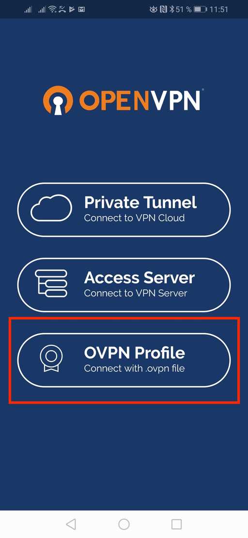 opevpn android setup guide step 2 